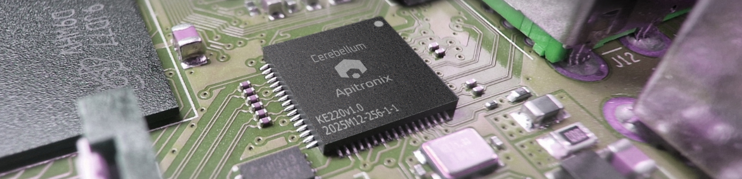 Apitronix chip on PCB